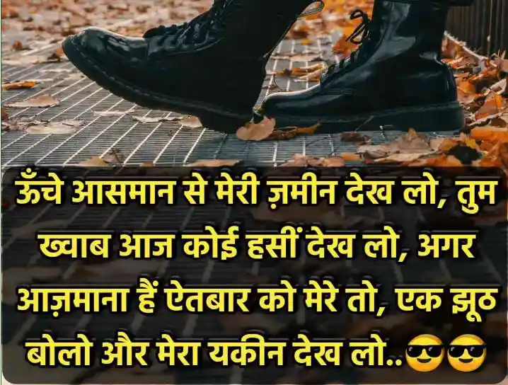 ऊँचे आसमान से मेरी ज़मीन देख लो, तुम ख्वाब आज कोई हसीं...